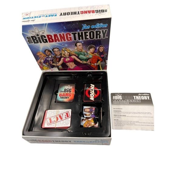 Big Bang Theory Fan Edition Board Game Trivia Fact Fiction 2-8 12+ - Picture 3 of 11